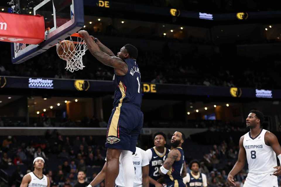 开云官方-大冷！锡安24+11灰熊惜败联盟倒数第一 贝36分赛季新高墨菲32分